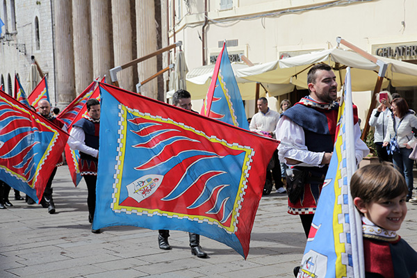 Optocht in Assisi mei 2016